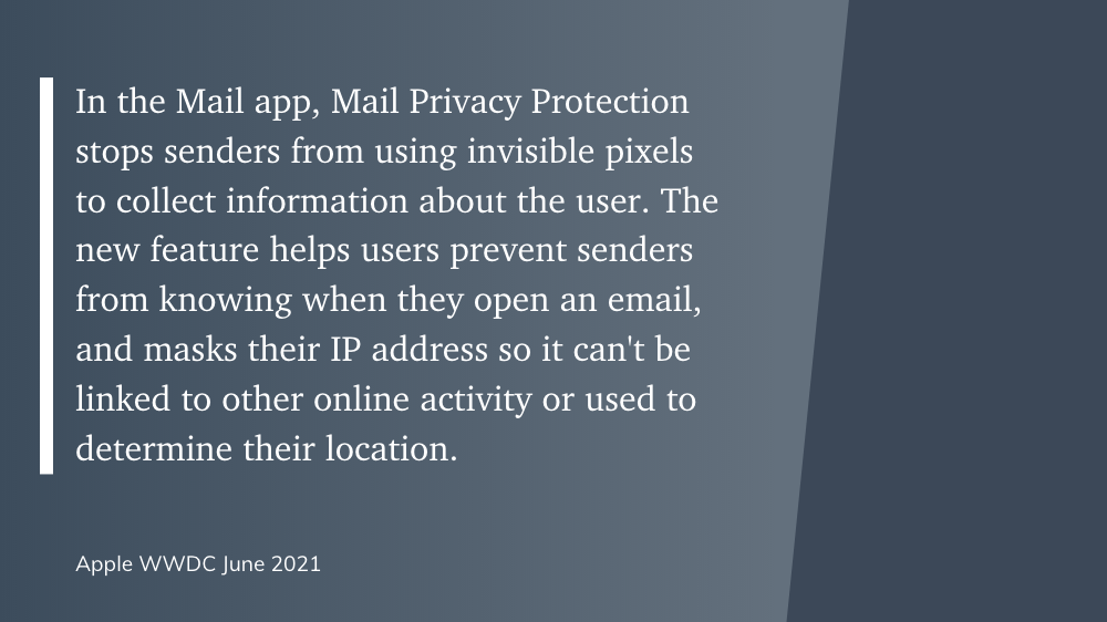 Apple Mail Privacy Protection